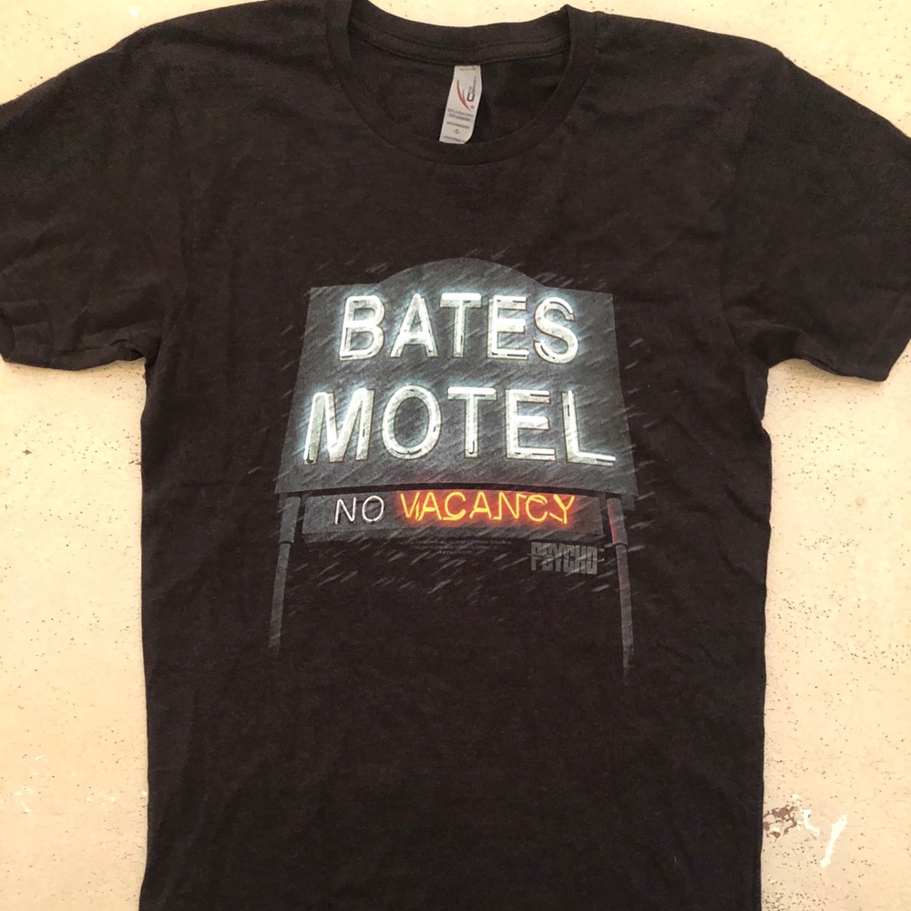 Men’s ‘Bates Motel’ Psycho Movie Black T-Shirt